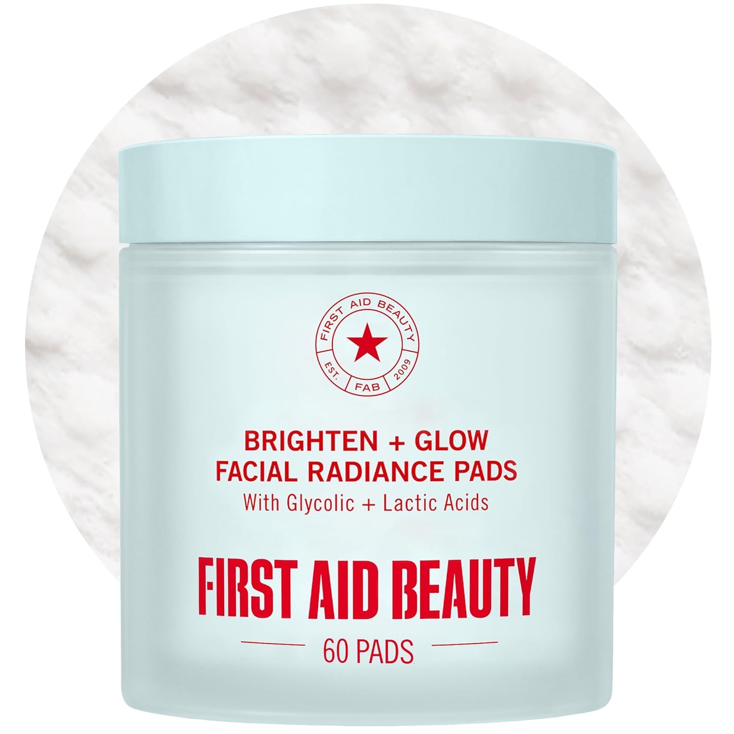 image:imageFirst Aid Beauty Daily Facial Treatment Pads AHA Exfoliating Hydrating Barrier Support amp Salicylic Acid Acne Pads Sensitive Skin Safe60 Count Pack of 1