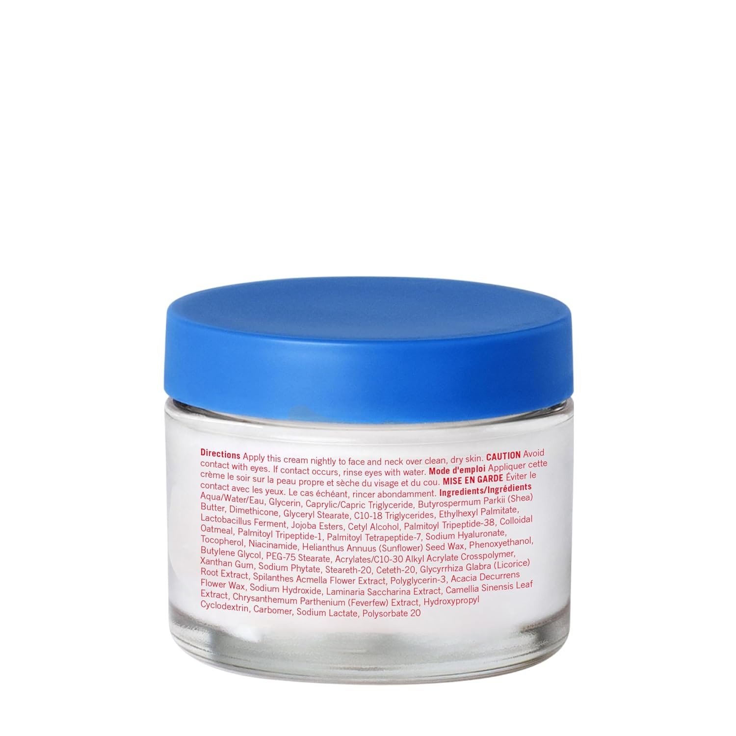 image:imageFirst Aid Beauty Firming Collagen Cream with Peptides Niacinamide AntiAging Face Moisturizer Reduce Fine Lines and Wrinkles NonComedogenicNight Cream