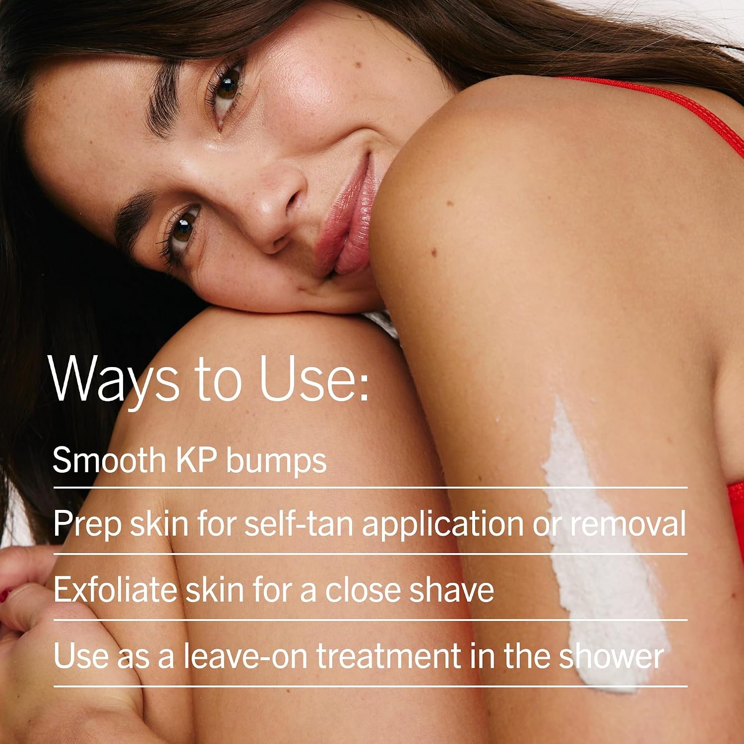 image:imageFirst Aid Beauty KP Bump Eraser Body Scrub with 10 AHA DermatologistTested Keratosis Pilaris Exfoliator Support for Rough Bumps Uneven Skin Texture amp Strawberry Skin Sensitive Skin8 Ounce Pack of 1