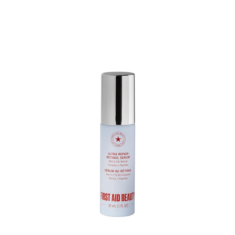 image:imageFirst Aid Beauty 03 Retinol Complex Serum with Peptides Designed for Sensitive Skin Improve Lines and Wrinkles with Less Irritation than Traditional Retinol NonComedogenicNew