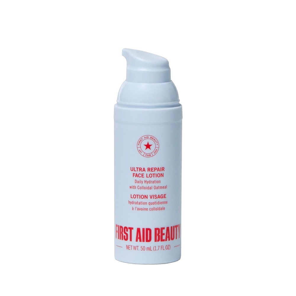 image:imageFirst Aid Beauty Ultra Repair Face Moisturizer Soothing Face Colloidal Oatmeal NonComedogenic Formula Helps Soften Skin with Ceramides and Shea ButterNew