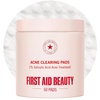 First Aid Beauty Daily Facial Treatment Pads, AHA Exfoliating, Hydrating Barrier Support & Salicylic Acid Acne Pads, Sensitive Skin Safe(60 Count (Pack of 1))