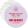 First Aid Beauty Ingrown Hair Pads Aftershave Treatment to Help Prevent Razor Bumps, Exfoliate Underarms & Bikini Area, Sensitive Skin(28 Count (Pack of 1))