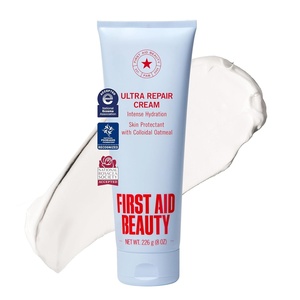 First Aid Beauty Ultra Repair Cream, Intense Hydration – Clinically Tested Face & Body Moisturizer with Colloidal Oatmeal – Supports Eczema & Dry Skin Barrier Repair – Fragrance Free(8 Ounce (Pack of 1))