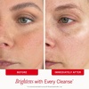 First Aid Beauty Brighten + Glow Exfoliating Gel Cleanser, Daily AHA Face Wash with Lactic Acid, Niacinamide & Jojoba Pearls, Gentle Exfoliator for Sensitive Skin, Brightens & Smooths