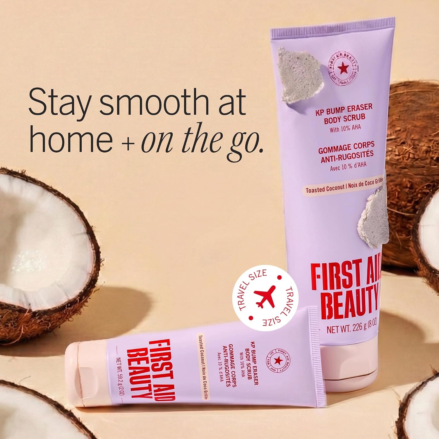 image:imageFirst Aid Beauty KP Bump Eraser Scrub 10 AHA Sensitive Skin8 Ounce Pack of 1